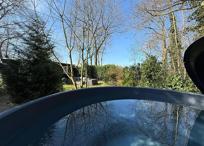 Boshuis Bubbels Wellness With Private Hottub And Sauna - Super House With Huge Garden And Private Parking Space - Veluwe Lägenhet Voorthuizen
