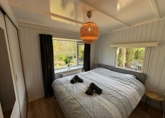 Lägenhet Boshuis Bubbels Wellness With Private Hottub And Sauna - Super House With Huge Garden And Private Parking Space - Veluwe