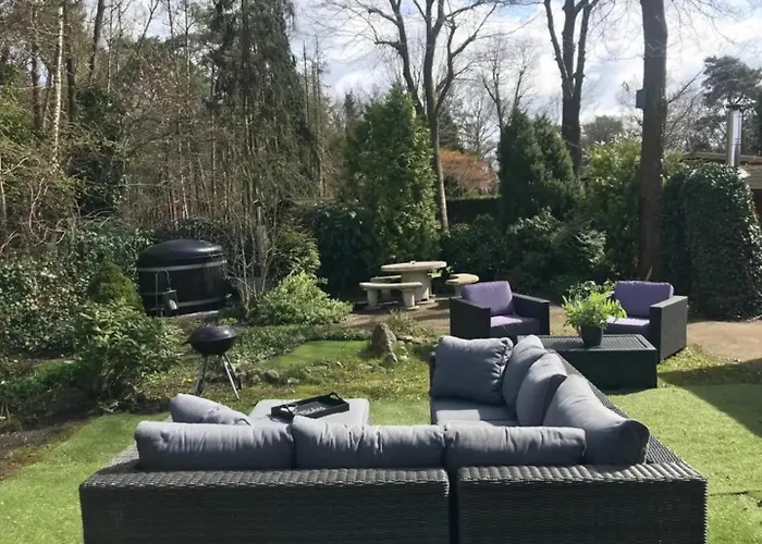 Lägenhet Boshuis Bubbels Wellness With Private Hottub And Sauna - Super House With Huge Garden And Private Parking Space - Veluwe *