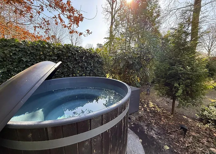 Appartement Boshuis Bubbels Wellness With Private Hottub And Sauna - Super House With Huge Garden And Private Parking Space - Veluwe *